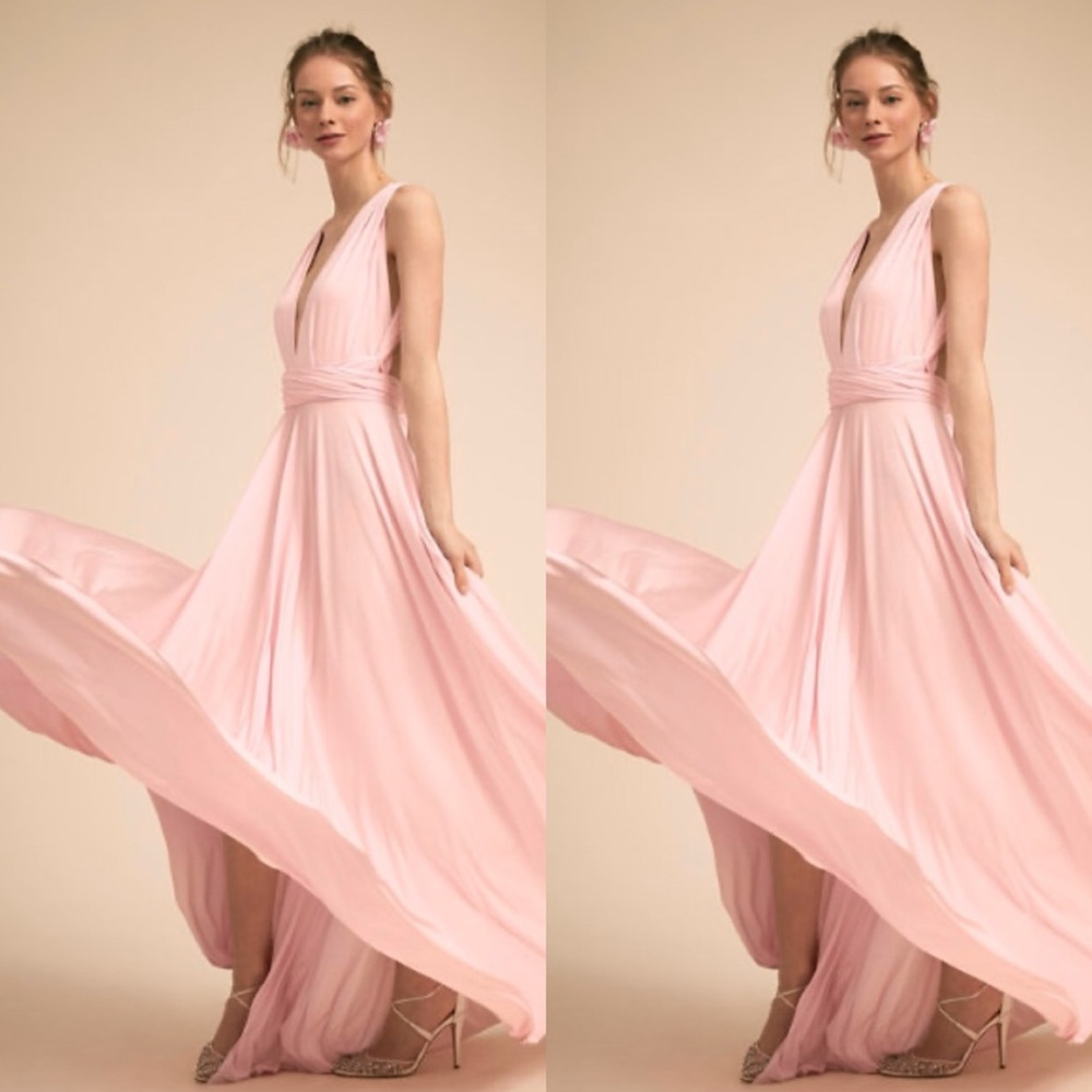 BHLDN x Twobirds Ginger Convertible Maxi Dress - Picture 3 of 4